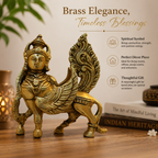 Pure Brass Lord Shiva Sharabha