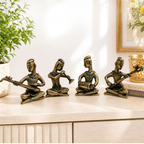 Pure Brass Musician Set of 4