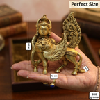 Pure Brass Lord Shiva Sharabha