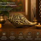 Pure Brass Divine Shankh