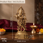 Pure Brass Krishna