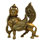 Pure Brass Lord Shiva Sharabha
