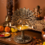 Pure Brass Antique Diya