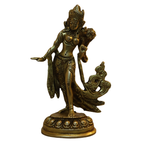 Pure Brass Tara Goddess
