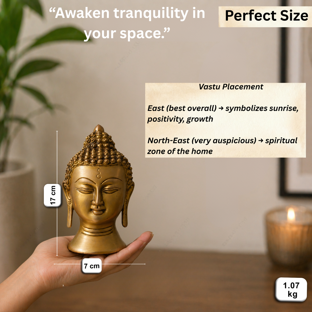 Buddha Head Statue