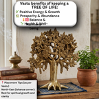 Pure Brass Tree of Life