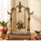 Pure Brass Ganesha on Swing