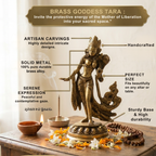Pure Brass Tara Goddess