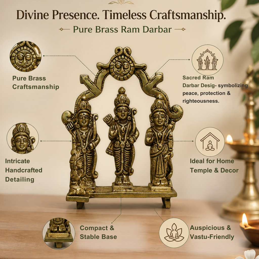 Brass Ram Darbar Idol