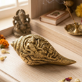 Pure Brass Shankh (Conch Shell)