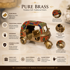 Pure Brass Auto Rickshaw