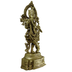 Pure Brass Krishna