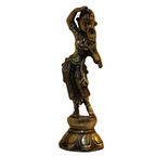 Pure Brass Dancing Apsara Figurine
