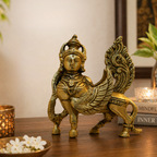Pure Brass Lord Shiva Sharabha