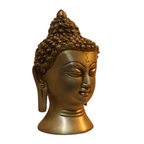 Pure Brass Sleeping Buddha Idol