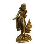 Pure Brass Tara Goddess