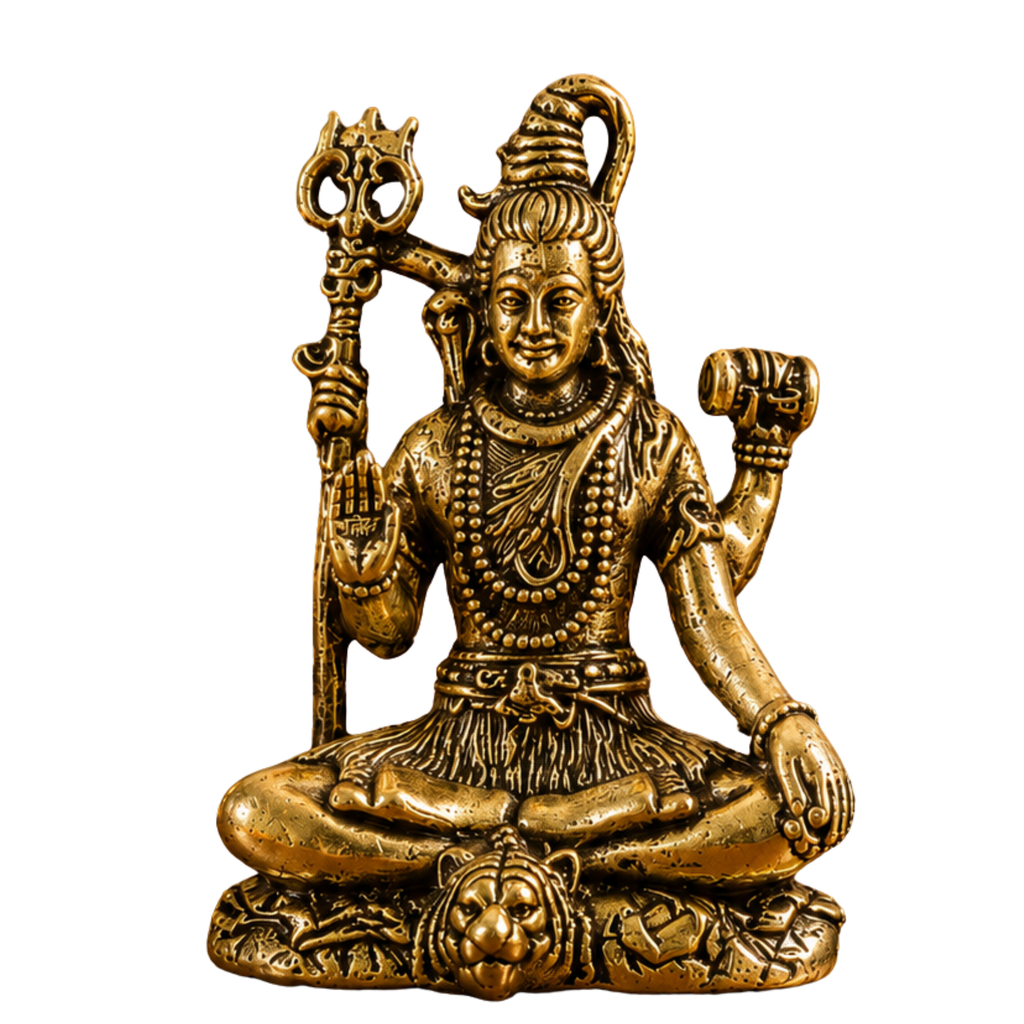 Pure Brass Miniature Maha Shiv