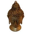 Pure Brass Sleeping Buddha Idol