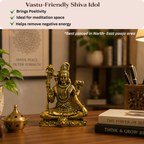 Pure Brass Miniature Maha Shiv