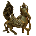 Pure Brass Lord Shiva Sharabha