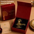 Pure Brass Miniature Shivling