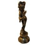 Pure Brass Dancing Apsara Figurine