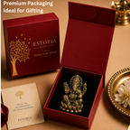 Pure Brass Miniature Lotus Ganesha