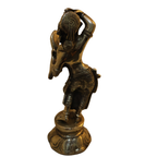 Pure Brass Dancing Apsara Figurine