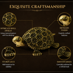 Pure Brass Miniature Tortoise