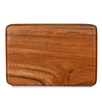 Acacia Wood Serving Platter Tray (12x6 Inches)