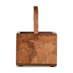Acacia Wood Cutlery Holder