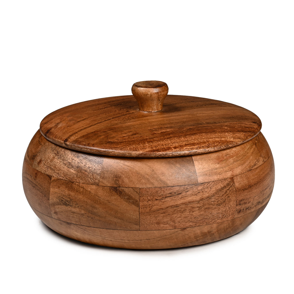 Acacia Wood Roti & Casserole Box