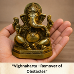 Pure Brass Ganapati