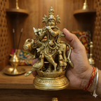 Pure Brass Krishna Murti