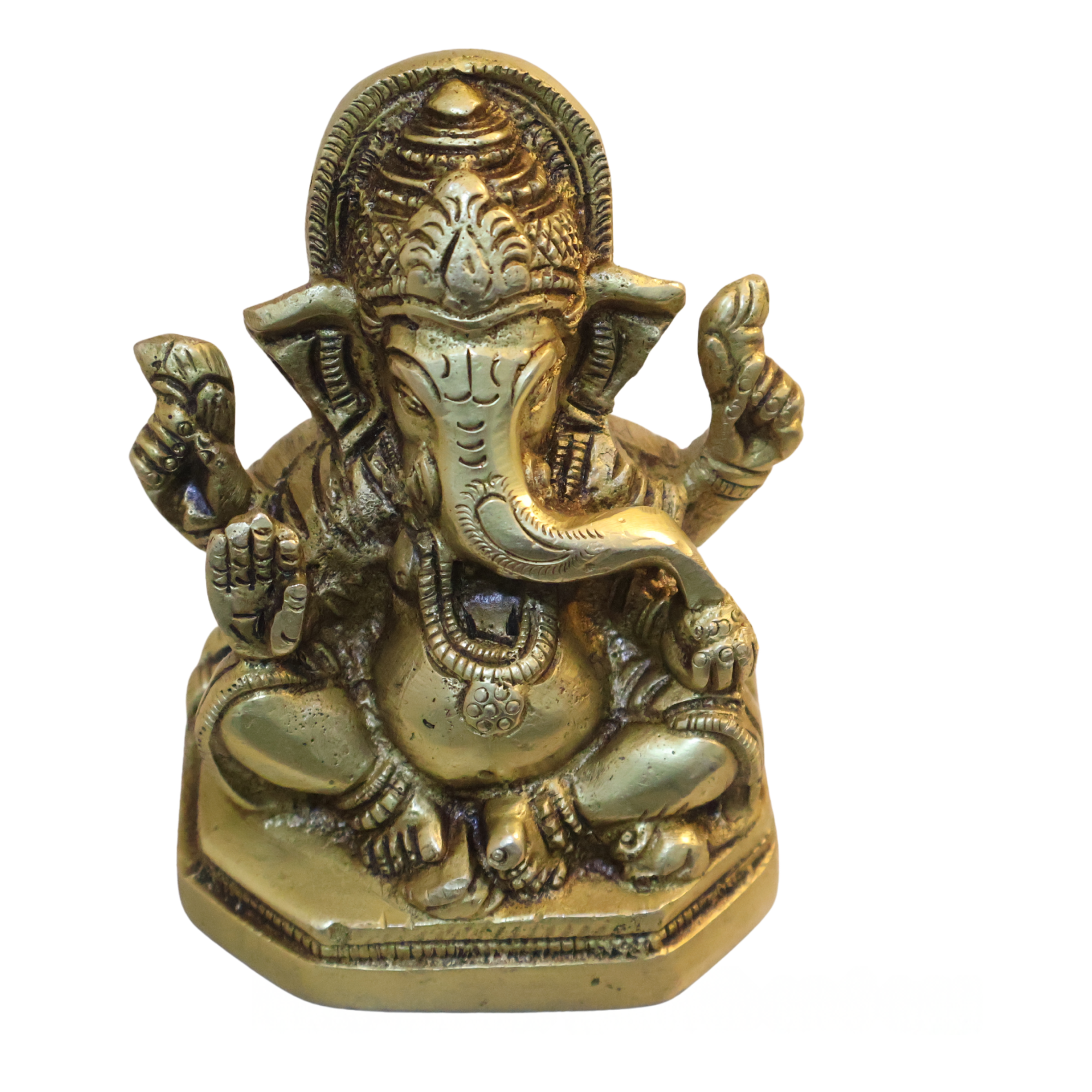 Brass Ganesha Idol