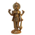 Pure Brass Vishnu
