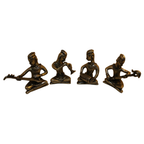 Pure Brass Musician Set of 4