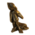 Pure Brass Sleeping Buddha