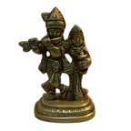 Pure Brass Radha Krishna