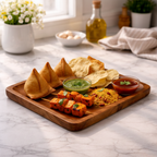 Acacia Wooden Serving Square Platter Tray