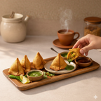 Acacia Wooden Rectangular Serving Platter Tray (10x7 inches)