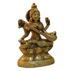 Pure Brass Maa Saraswati
