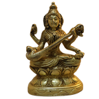 Pure Brass Maa Saraswati