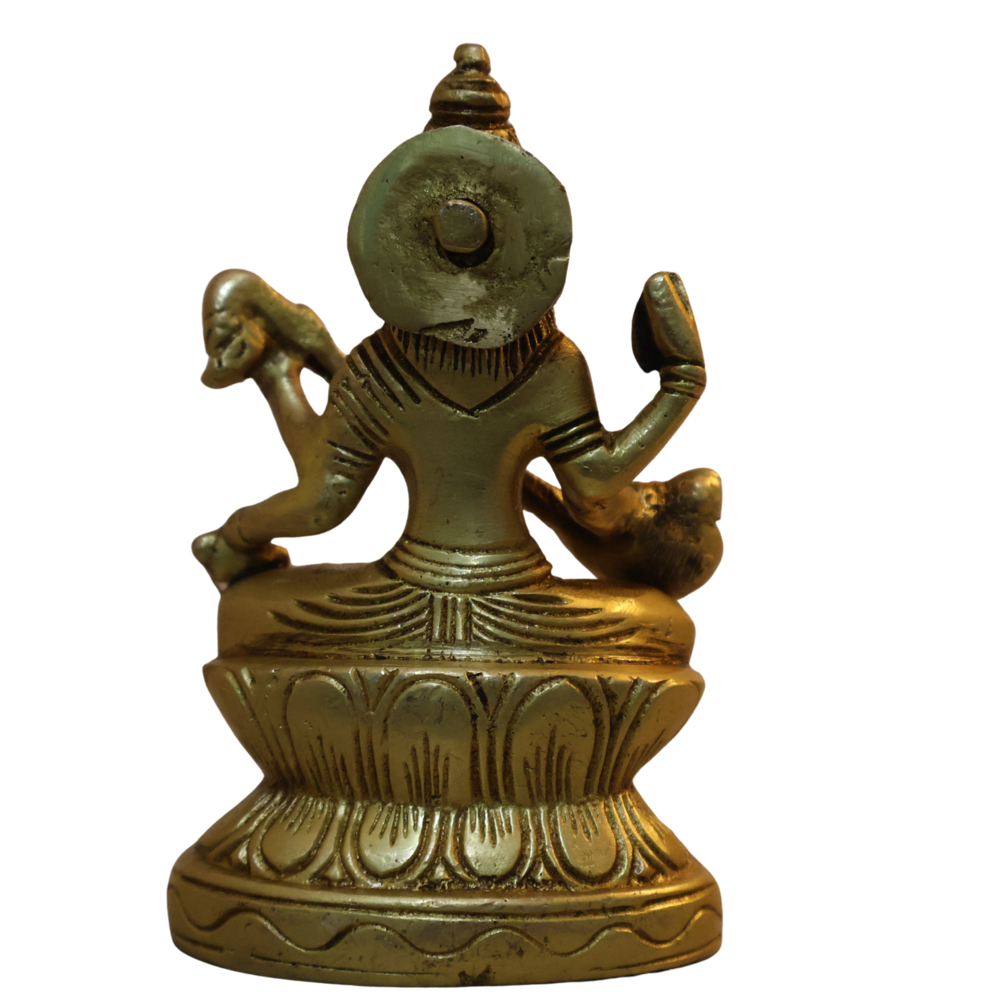 Brass Saraswati Idol