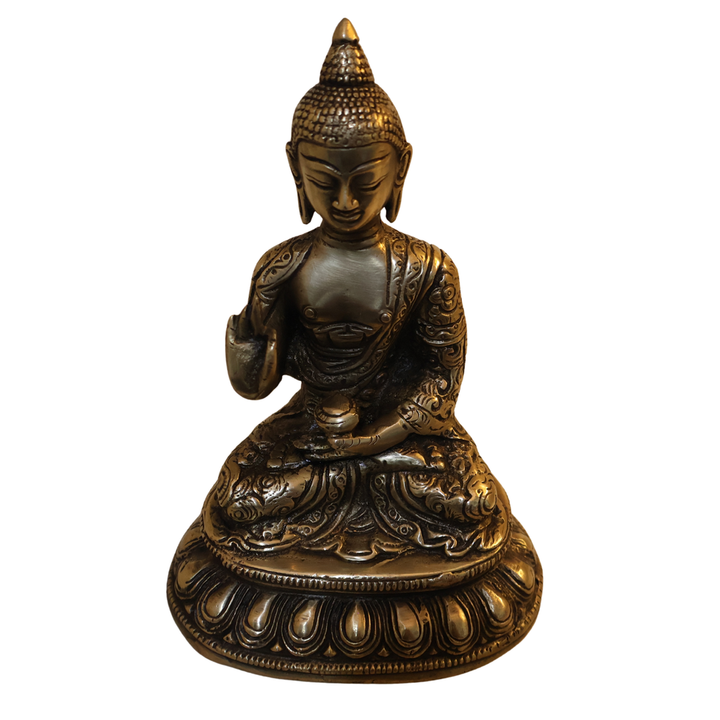Pure Brass Buddha