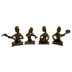Pure Brass Musician Set of 4