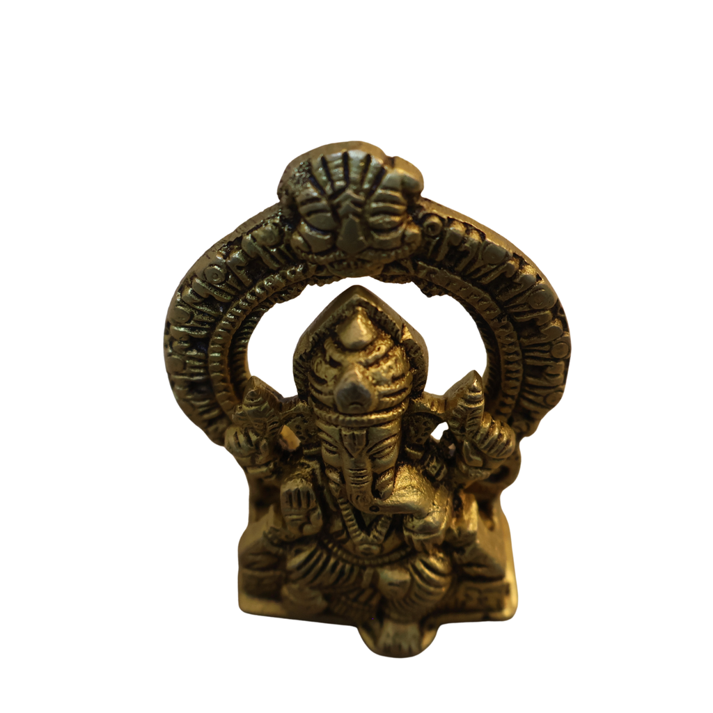 Brass Ganesha Idol