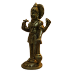 Pure Brass Vishnu