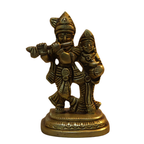 Pure Brass Radha Krishna