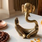Pure Brass Modern Ganesha